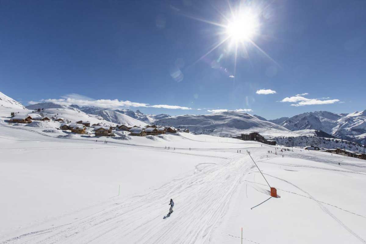 des kilomètres de pistes